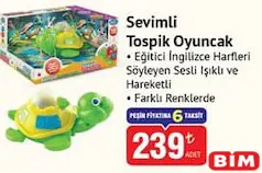 SEVİMLİ TOSPİK OYUNCAK SEVİMLİ TOSPİK OYUNCAK